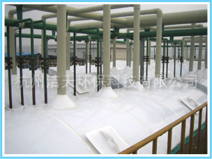 Wastewater and waste gas cover absorption equipment